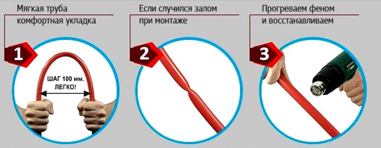 Трубы из сшитого полиэтилена; выбор производителя, характеристики, монтаж, применение