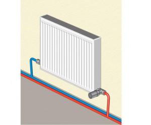 Способ установки радиатора