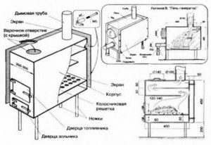 Чертеж конструкции