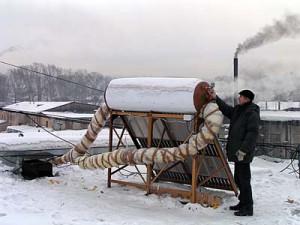 Тепловой коллектор от сонца