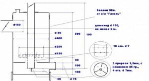 эскиз буржуйки