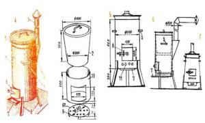 Схема буржуйки